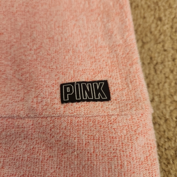 Womens PINK Sweatshirt Pullover Smocked Neck Size L Long Sleeve #S467 - Picture 2 of 7